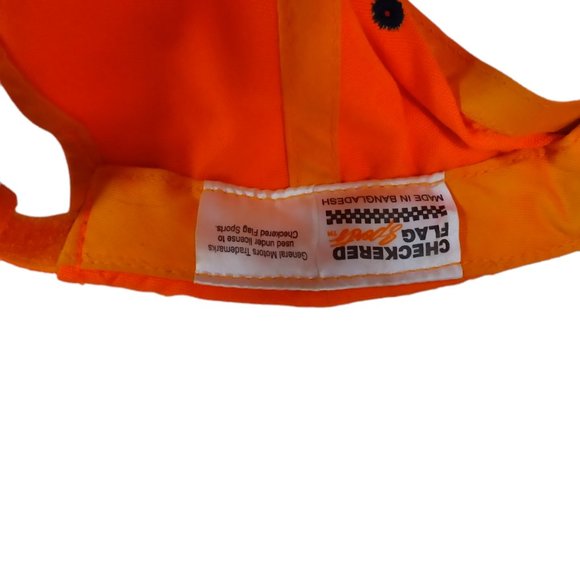 CHEVY TRUCK Orange and Camo Baseball Cap Like New - Picture 6 of 7